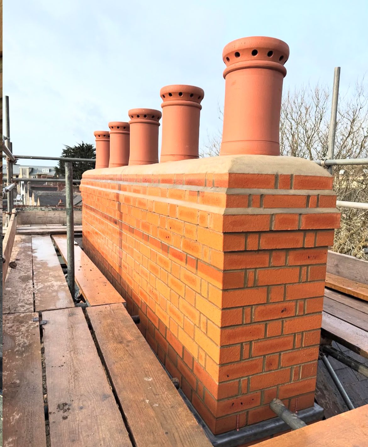 Schoorsteen renovatie door Kooymans Dakdekkers